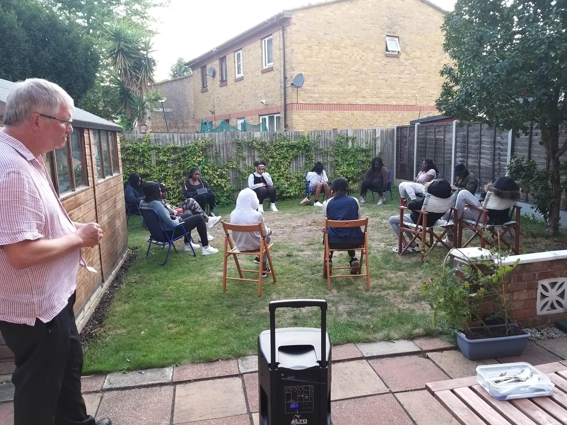 West Thamesmead Community Church Leadership Team Youth cell garden